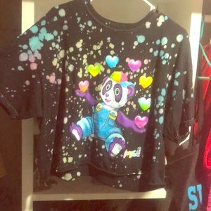 Lisa Frank crop top